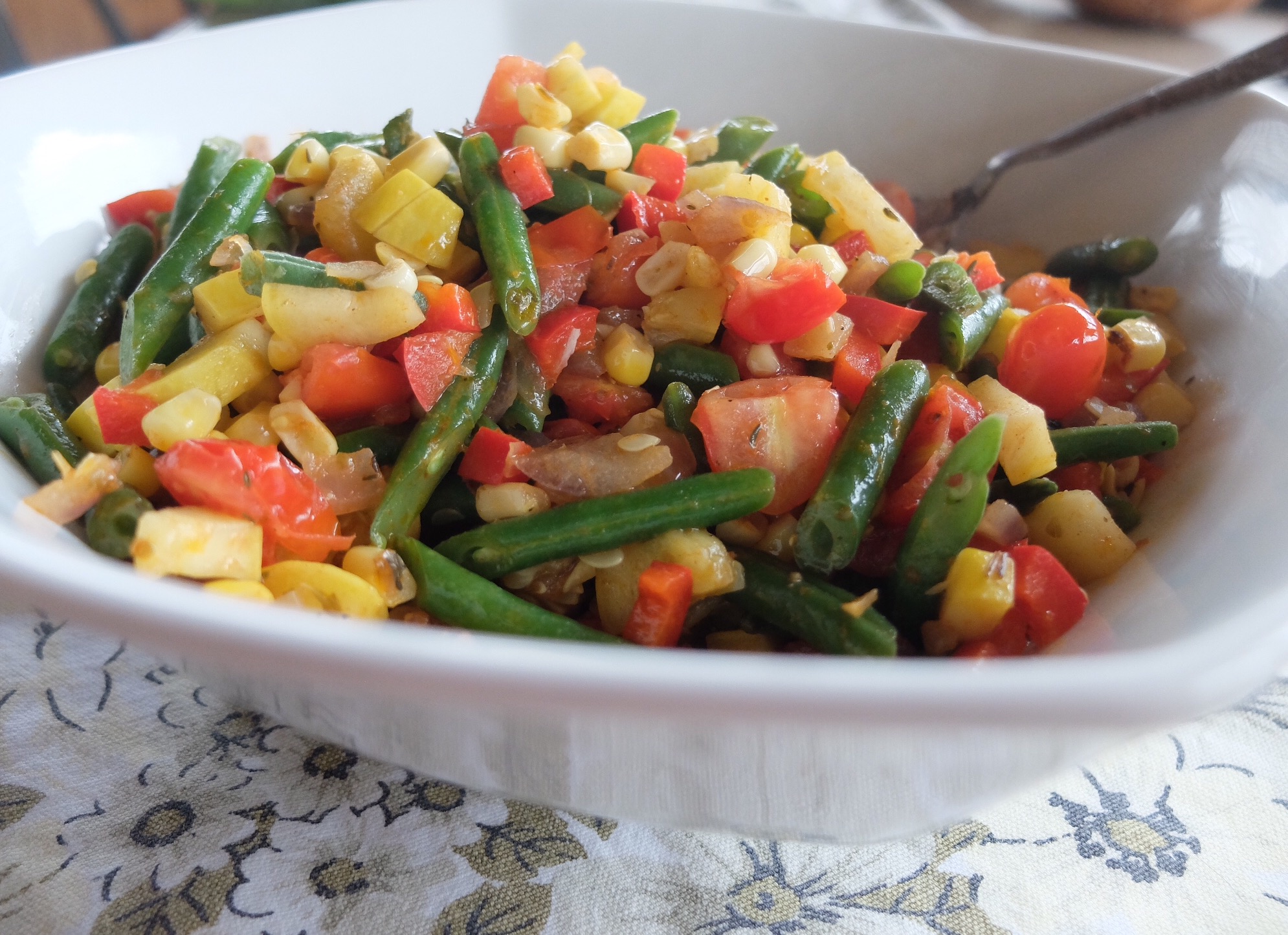 Enjoy this recipe as summer veggies come in at their freshest!
